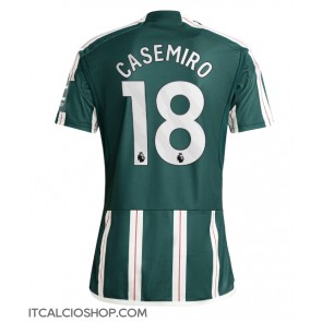 Manchester United Casemiro #18 Seconda Maglia 2023-24 Manica Corta